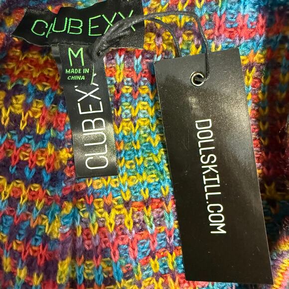 Dollskill Club Exx Candy Nonsense Shorts Set, M - Picture 4 of 5